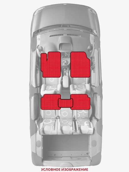 ЭВА коврики «Queen Lux» стандарт для Audi Q3 (2G)